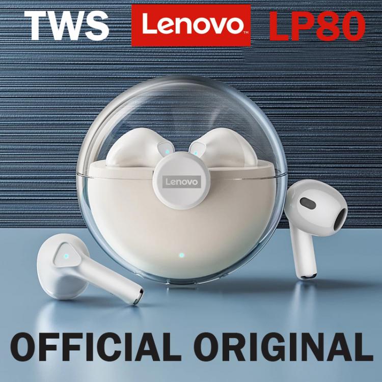 all in one place ביתית Original Lenovo LP80 Headphone TWS Bluetooth Wireless Earphones Sports Movement Fitness Headset Low Latency Gaming Music Earbuds