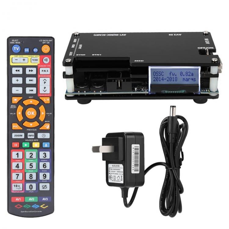 all in one place ביתית Hot OSSC Converter Kit for Retro Game Consoles PS1 2 Xbox Sega Atari Nintendo,US Plug Add EU Adapter