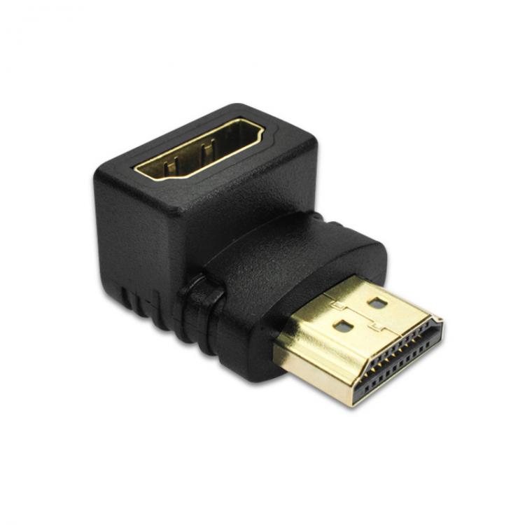 all in one place ביתית HDMI-compatible 90 degree right-angle adapter HDMI 270 degree HDMI male to female HDMI elbow connector