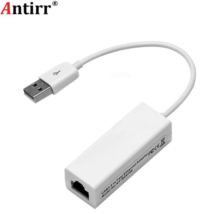 all in one place ביתית antirr Portable 1pcs RTL8152 / RS1081B Chips USB 2.0 to RJ45 Network Card Lan Adapter 10/100Mbps For Tablet PC Win 7 8 10 XP