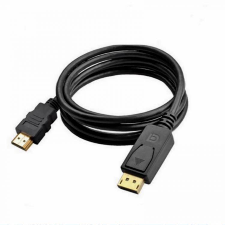 all in one place ביתית DisplayPort to HDMI-compatible Cable 1.8M 1080P Display Port DP to HDMI-compatible Cable for Connecting Laptop to Projectors