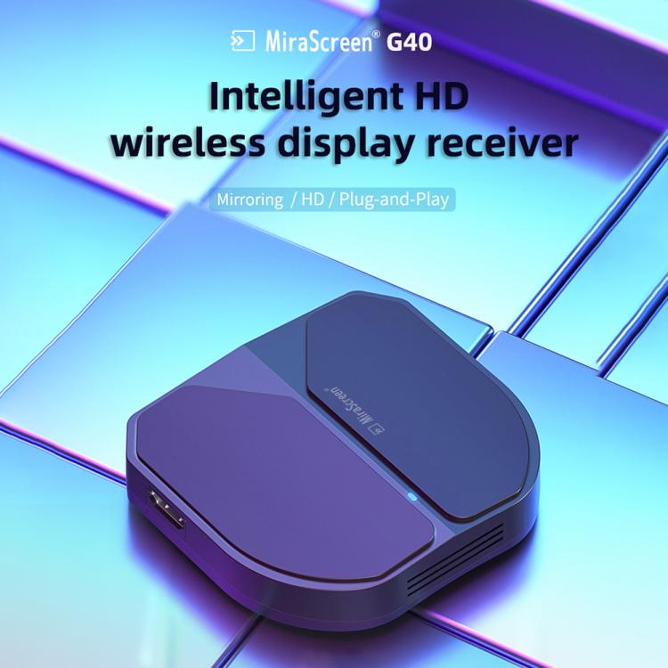 all in one place ביתית MiraScreen G40 Wireless HDMI-compatible Screen Device Supports YouTube Anycast Push Treasure Support Android/IOS/Windows System