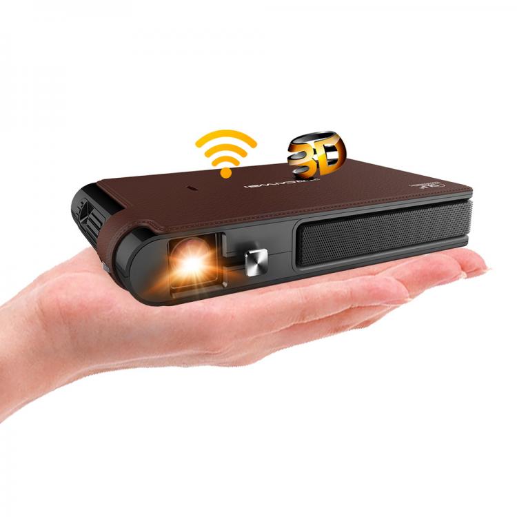 all in one place ביתית CAIWEI S6W Portable Projector Freeshipping Wireless Airplay Support Watching 4K Resolution Movies Home Thearter Projector