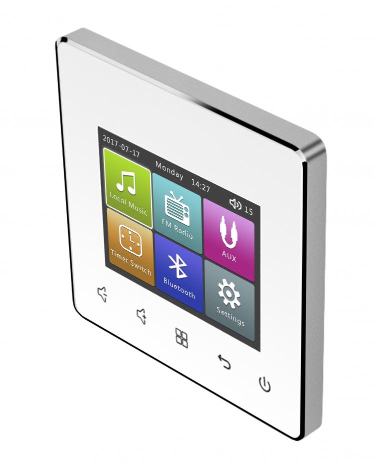 all in one place ביתית High quality luxury home theater system ,with power amplifier output 25W * 2,  7 inch touch screen Android system