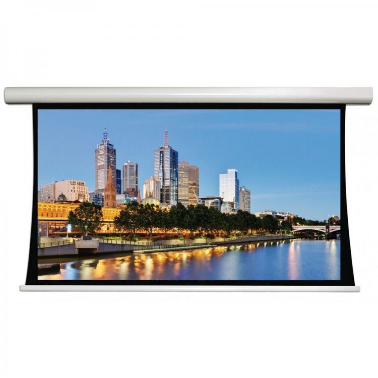 all in one place ביתית 120 Inch Electric Tab-Tension Projector Screen Home Theater System Projector Screen