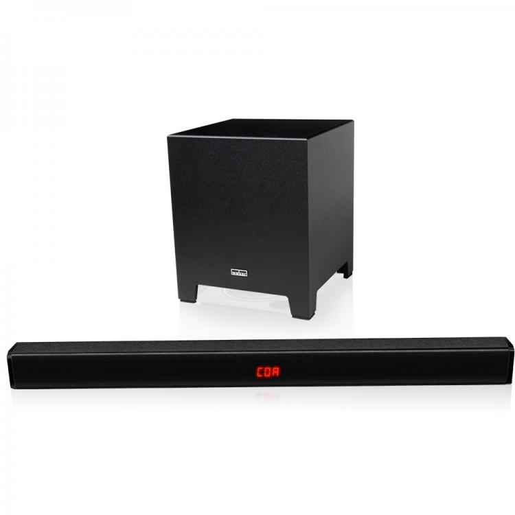 all in one place ביתית 2.1 wireless soundbar system with subwoofer for home theater