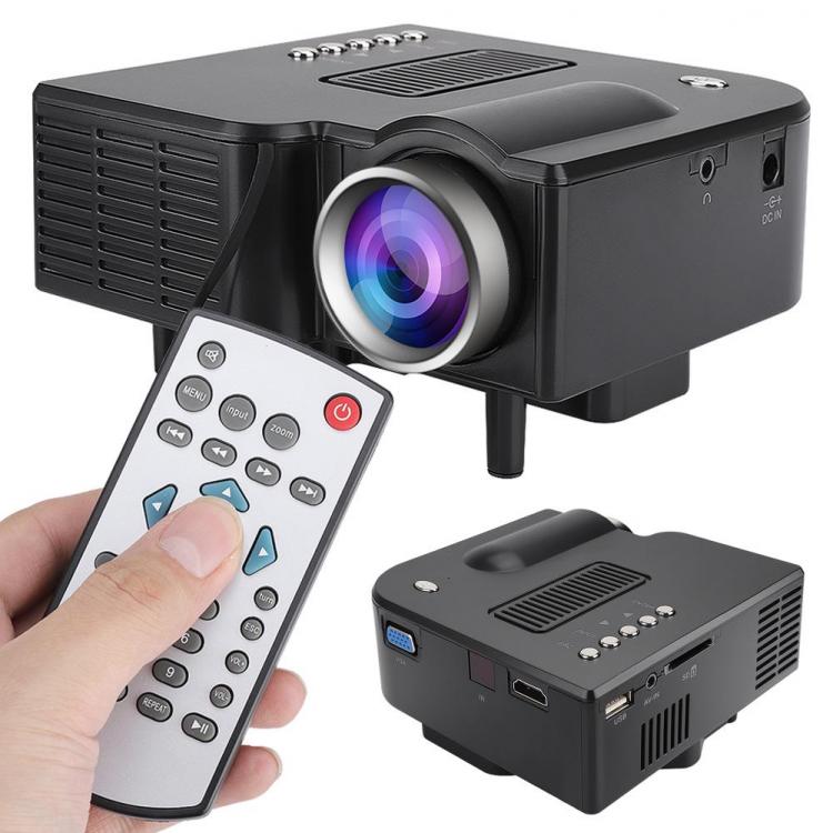 all in one place ביתית Mini LED Digital Home Theatre Full HD Projector with Remote-Control 400 ANSI Lumen 1920 * 1018 Resolution