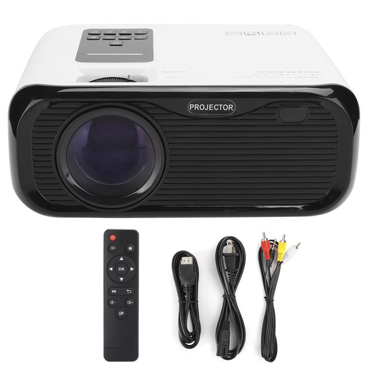 all in one place ביתית Projector Portable Mini Smart HD Home Office No Screen TV US Plug E500S 100-240V