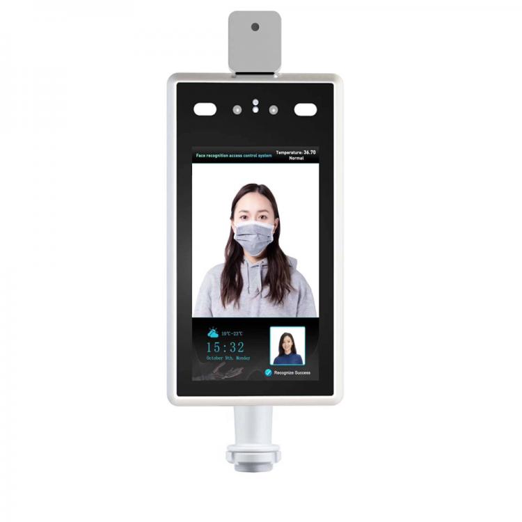 all in one place ביתית Access Control Camera Face Recognition Face Scanner1080P 7 Inch LCD Thermal Camera Human Detect For Entrance Exit