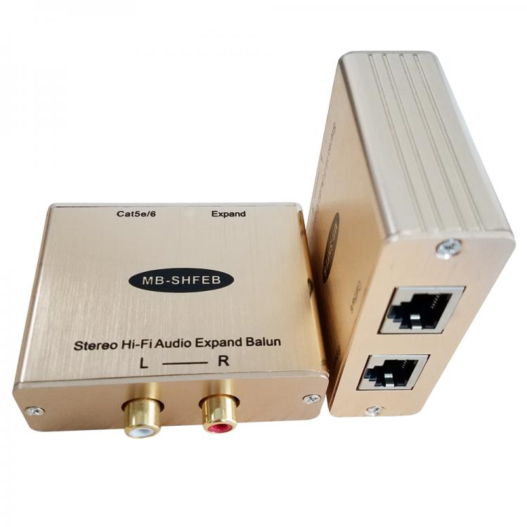 all in one place ביתית Hi-Fi Audio Receiver Extender stereo Audio RJ45 Output Receiver RCA Audio Receiver with 1-CH RJ45 Output