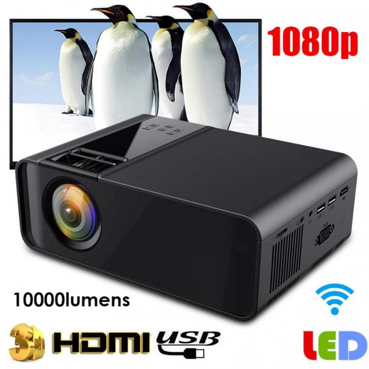 all in one place ביתית W10 Portable 1080P Home Theater Projector Ultra-HD LED Projector Cinema Beamer 1280*720 Resolution Sync Screen Version 110-240V