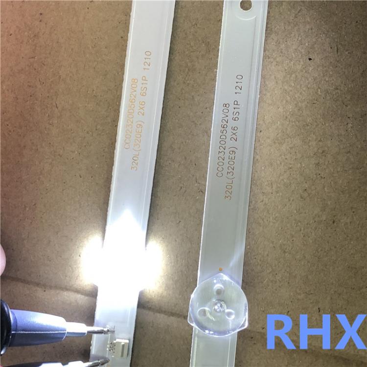 all in one place ביתית for New led backlight CC023200562V08  320L(320E9) 2X6 6S1P 1210  aluminium   LCD TV backlight bar  100%new
