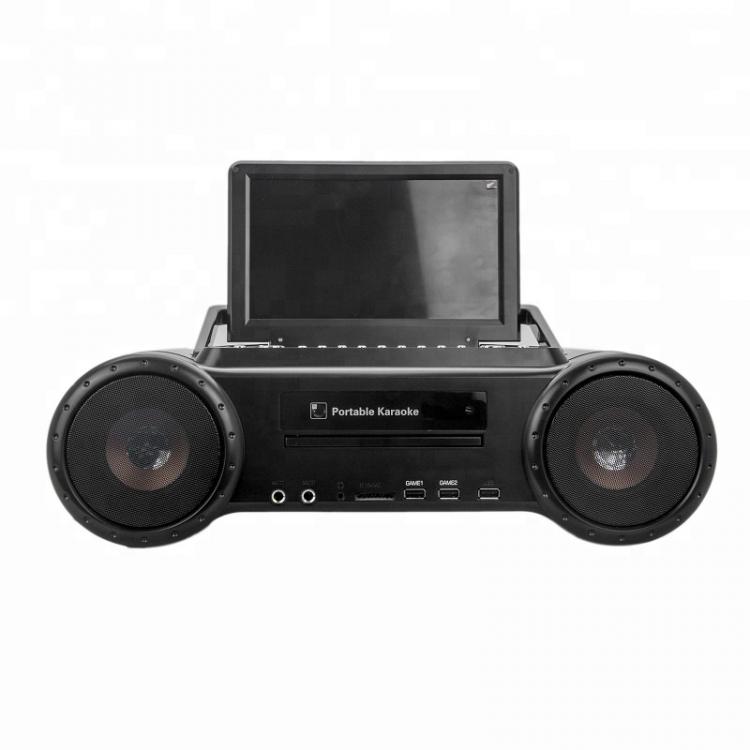 all in one place ביתית Leadstar Free Shipping Portable DVD Player With Karaoke Analog TV FM USB TF Card Slot 9inch Home DVD Radio