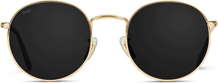 all in one place אביזרי נשים WearMe Pro - Reflective Lens Round Trendy Sunglasses