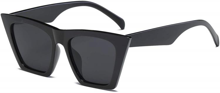 all in one place אביזרי נשים FEISEDY Vintage Square Cat Eye Sunglasses Women Trendy Cateye Sunglasses B2473