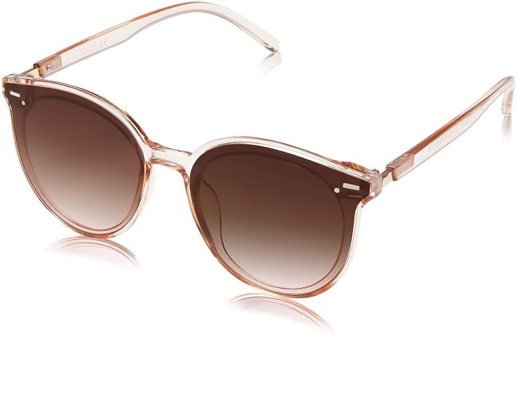 all in one place אביזרי נשים SOJOS Classic Round Sunglasses for Women Men Retro Vintage Large Plastic Frame BLOSSOM SJ2067