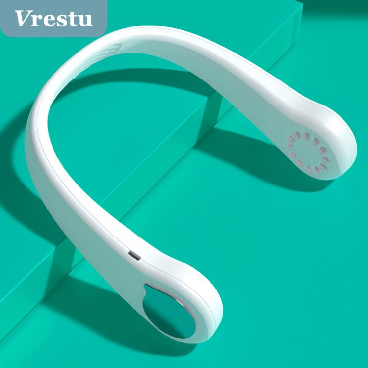 all in one place גאדג'טים Mini USB Neck Portable Fand Neckband Handsfree Fan Air Cooler Conditioning Ventilador USB Recharge Travel Appliance Lazy Hanging