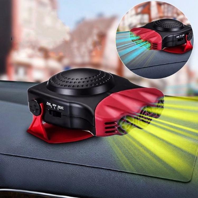 all in one place גאדג'טים 12v Defroster Defog Car Heater Electric Fan Windshield Windows Heated Device 180 Degree Rotate Supporting Hold With Non Slip Mat