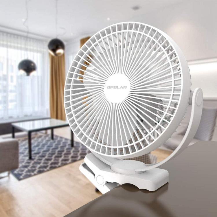 all in one place גאדג'טים 8-Inch Rechargeable 10000mAh Battery Operated Clip on Fan，Air Circulating USB Fan，for Home Office Car Outdoor Travel Treadmill
