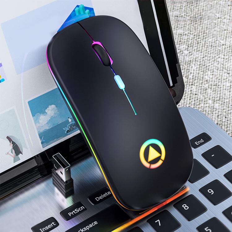 all in one place גאדג'טים ANKNDO Wireless Mouse Bluetooth RGB Rechargeable Mouse for PC Computer Laptops Silent Mause LED Backlit Ergonomic Gaming Mice
