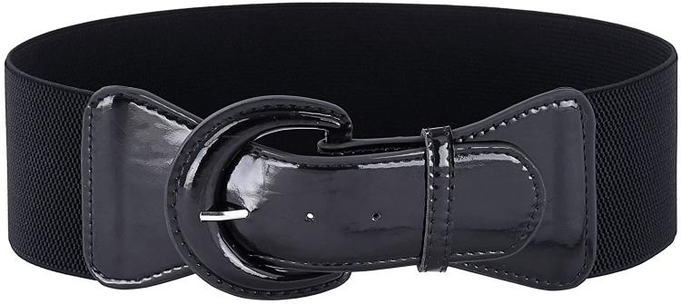 all in one place אביזרי נשים GRACE KARIN Women's Wide Stretchy Cinch Belt 3 Inch Vintage Chunky Buckle Belts S-XXXXL