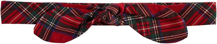 all in one place אביזרי נשים Mud Pie Women's Holiday Bow Belt