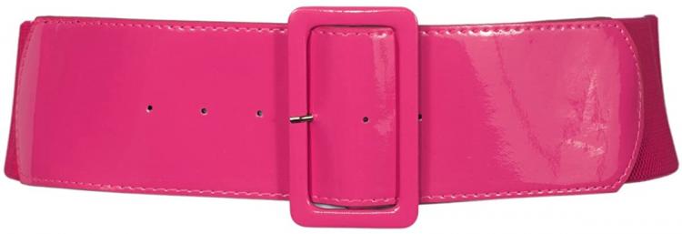 all in one place אביזרי נשים eVogues Women's Wide Patent Leather Buckle High Waist Fashion Belt