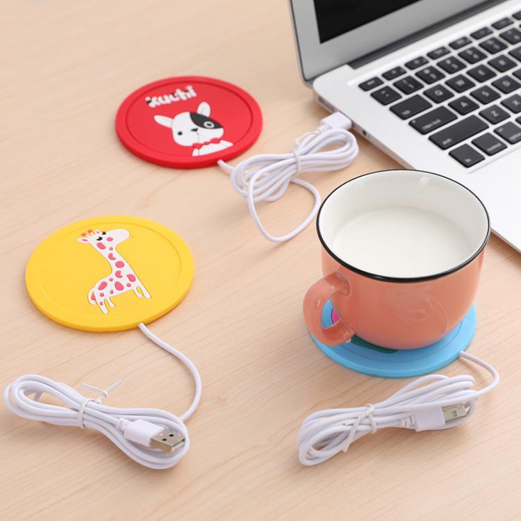 all in one place גאדג'טים USB Cartoon Original USB Wood Grain Cup Warmer Heat Beverage Mug Mat Keep Drink Warm Heater Mugs Coaster