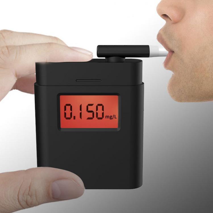 all in one place גאדג'טים Professional Alcohol Tester Police Digital Alcohol Tester Breath Analyzer Breathalyzer Test LCD Detector  Precaution