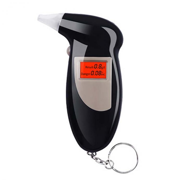 all in one place גאדג'טים LCD Display Digital Alcohol Tester Professional Police Alert Breath Alcohol Tester Device Breathalyzer Analyzer Detector Test DF