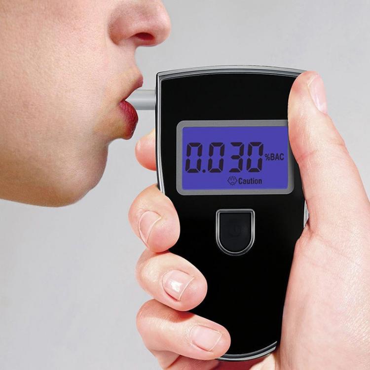 all in one place גאדג'טים 1PCS 2018 Professional Police Digital Breath Alcohol Tester Breathalyzer AT818 Handheld Backlight Digital alcohol Concentration