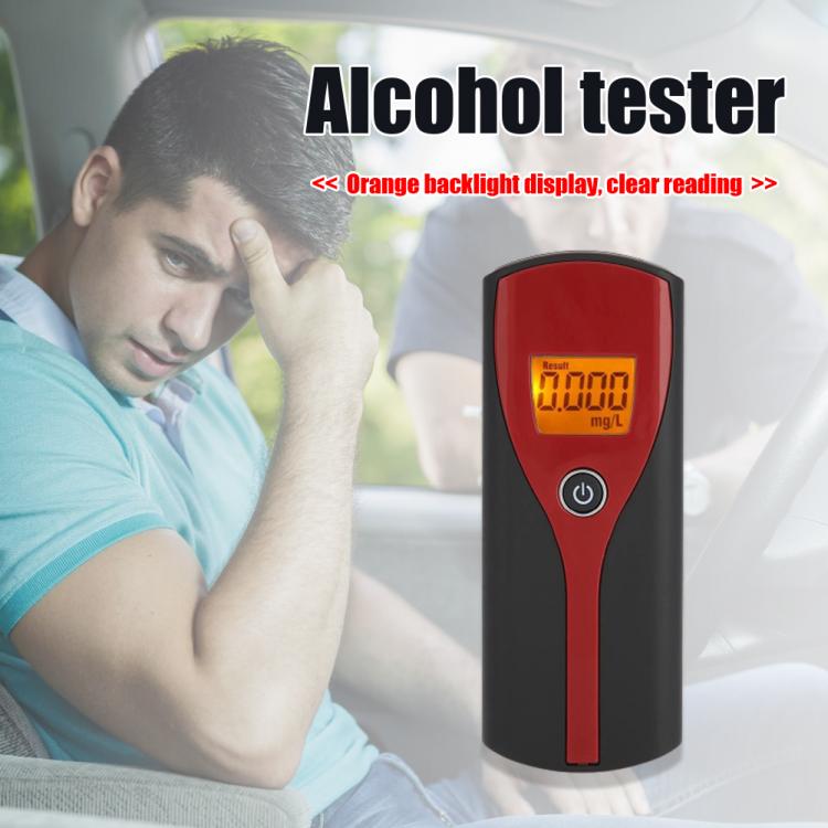 all in one place גאדג'טים Professional Alcohol Breath Tester Breathalyzer Analyzer Detector Test Keychain Breathalizer Car Electronics