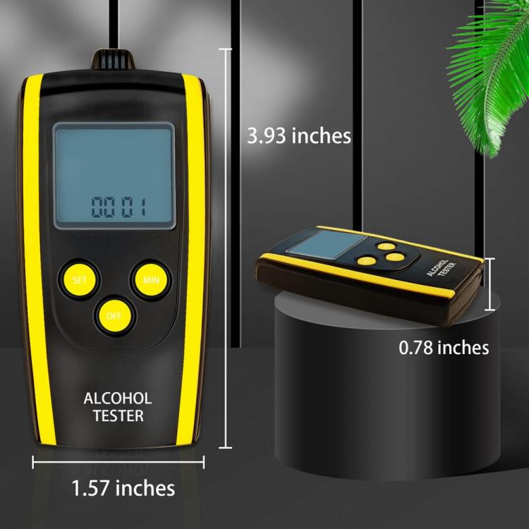 all in one place גאדג'טים Accuracy Measure Alcohol Tester Air Blowing Portable LCD Display Profession Accuracy Breathalyzer Alcohol Measuring Breathalyzer