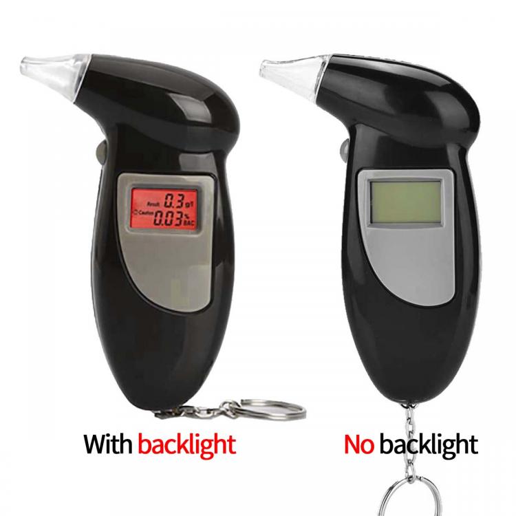 all in one place גאדג'טים Handheld Backlight Digital Alcohol Tester Digital Alcohol Breath Tester Breathalyzer Analyzer LCD Detector Backlight Light