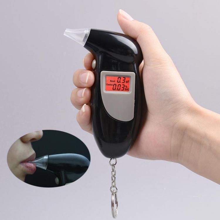 all in one place גאדג'טים Alcohol Tester Quick Response Professional LCD Digital Display Alcohol Detector for drunk driving Alcohol Breathalyzer alcotest