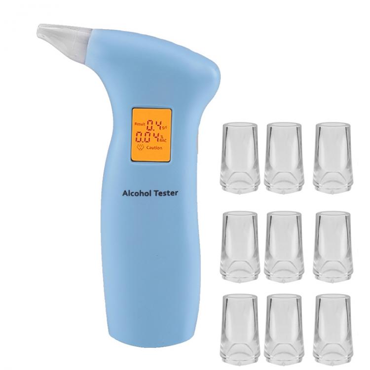 all in one place גאדג'טים With 10pcs mouths Professional Alcohol Tester Police LCD Display Digital Breath Quick Response for the Drunk Drivers 712T dfdf