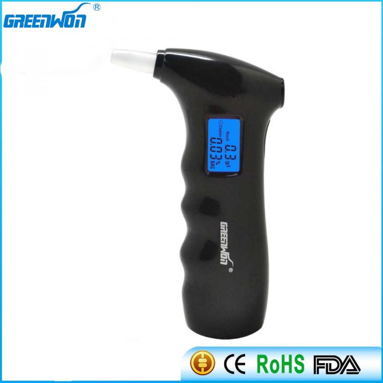 all in one place גאדג'טים GREENWON Blue LCD display Alcohol Tester alcohol meter Breathalyzer Alcotester