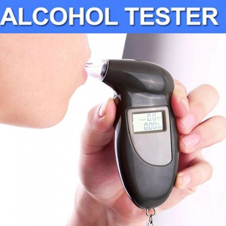 all in one place גאדג'טים Handheld Backlight Digital Alcohol Tester Digital Alcohol Breath Tester Breathalyzer Analyzer LCD Detector Backlight Light