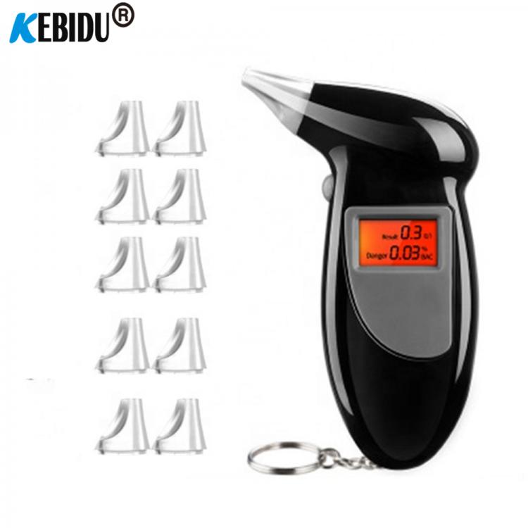 all in one place גאדג'טים kebidu Backlight Digital Alcohol Tester Breath Tester Breathalyzer Analyzer LCD Detector Backlight Digital Handheld Dropshipping