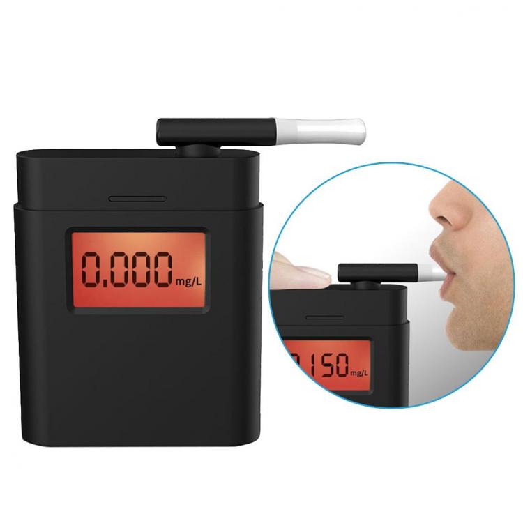 all in one place גאדג'טים Professional Alcohol Tester Police Digital Alcohol Tester Breath Analyzer Breathalyzer Test LCD Detector  Precaution