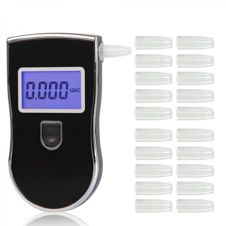 all in one place גאדג'טים 20/50Pcs Durable Mouthpieces for AT-818 Breath Alcohol Tester Breathalyzer Digital Breathalyzer's Blowing Nozzles Mouthpieces