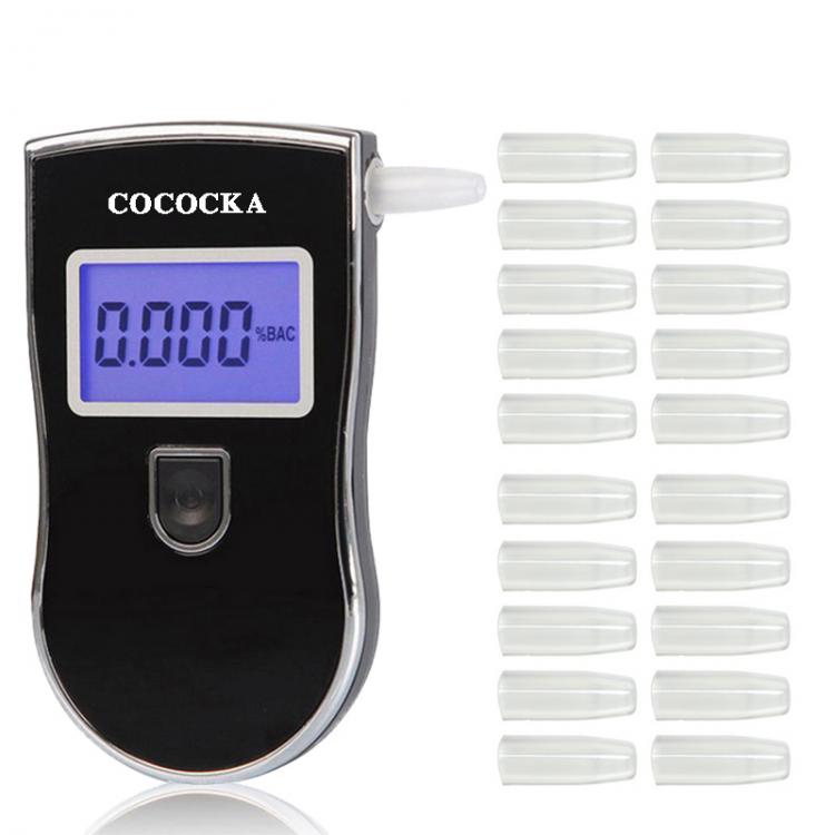 all in one place גאדג'טים Professional Alcohol Tester Police LCD Display Digital Breath Quick Response Breathalyzer for Drunk Drivers alcotester AT818 dfd