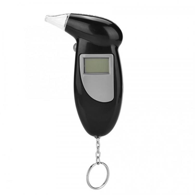 all in one place גאדג'טים alkomat LCD Screen Professional Alcohol Breath Tester Analyzer Lie Detector Breathalyser No Backlight automobiles