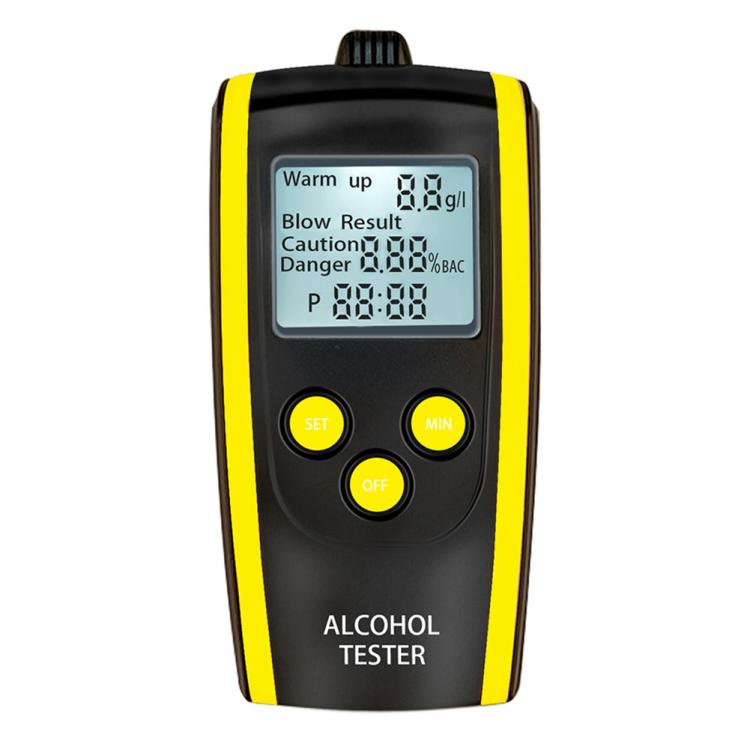 all in one place גאדג'טים Portable Digital Breath Alcohol Tester Non-Contact Alcohol Tester Breath Drink Driving Tester Analyzer LCD Screen Wine Tester