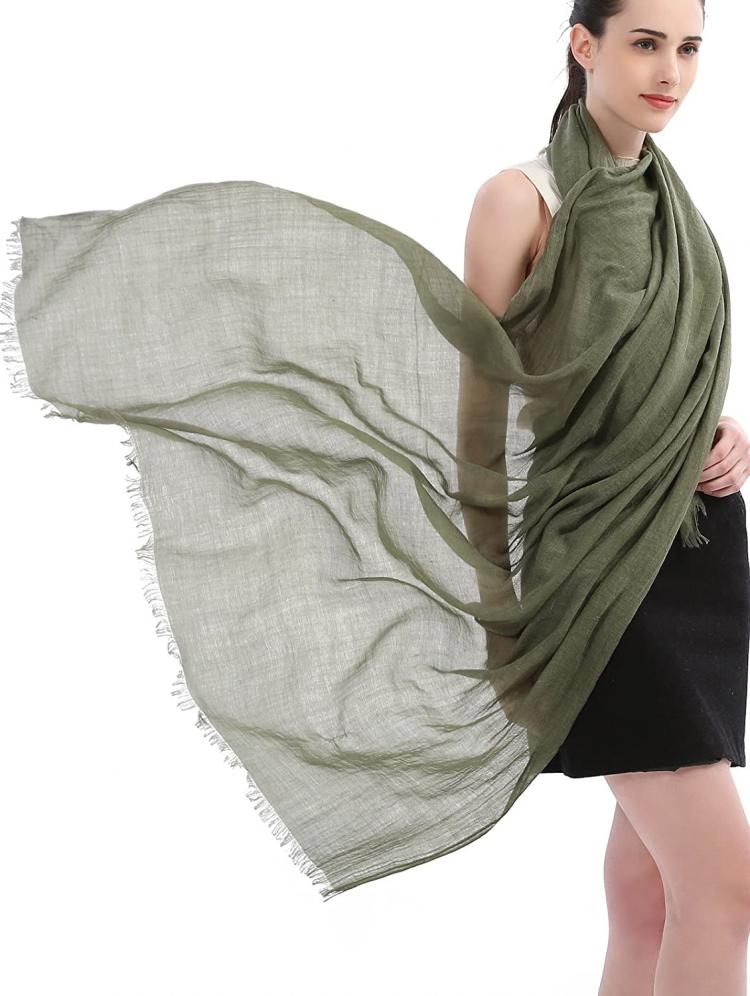 all in one place אביזרי נשים Premium Women Extreme Soft Scarf Wrap Shawl For Any Season, Super Size, Rich Color Choice