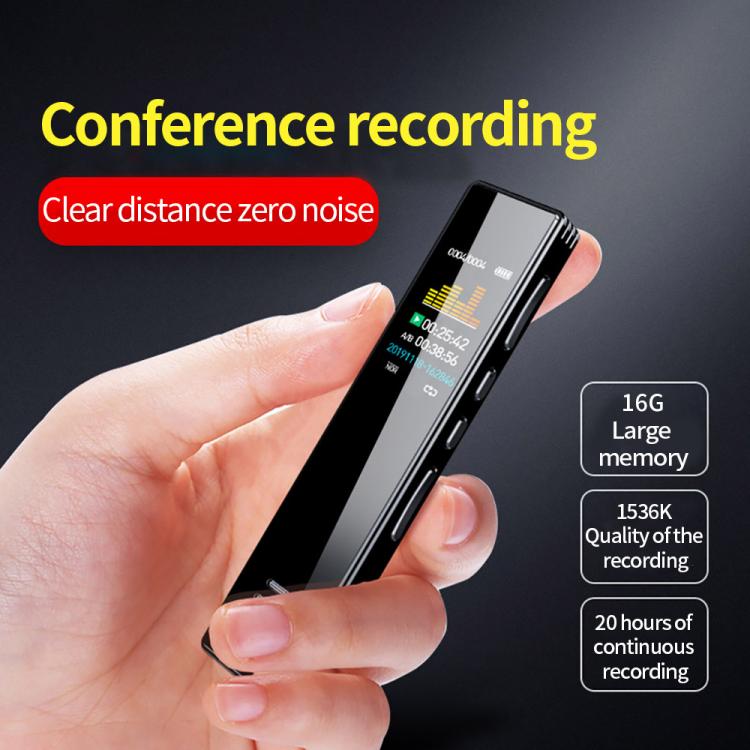 all in one place גאדג'טים Digital Voice Recorder 16GB Audio Pen Recording Voice Control Recording Intelligent Noise Reduction For Business Meetings