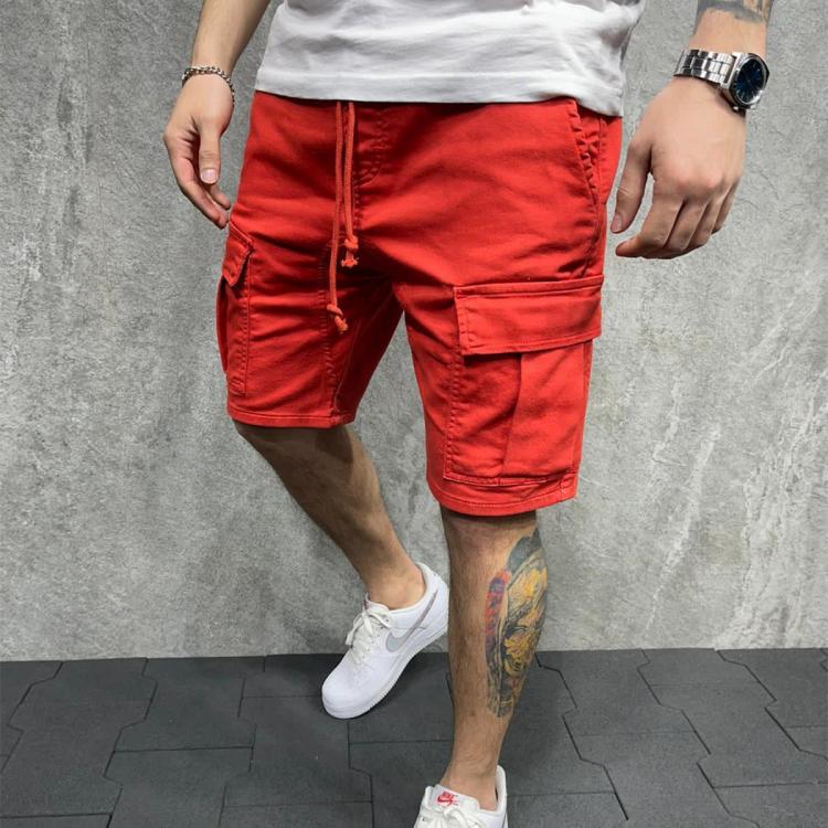 all in one place בגדי גברים Men's Casual Shorts Overalls Multi-Pocket Military Uniforms Summer Outdoor Sports Pants 2021