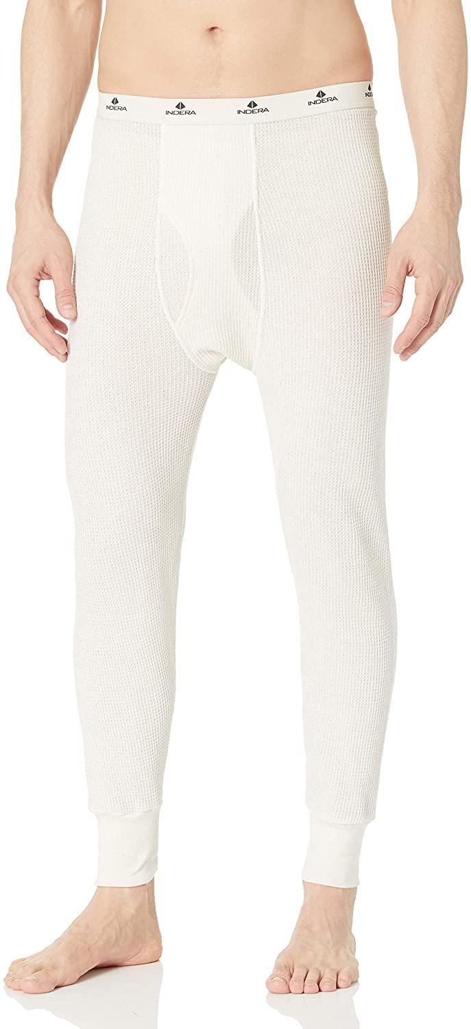 all in one place בגדי גברים Indera Men's Traditional Long Johns Thermal Underwear Pant