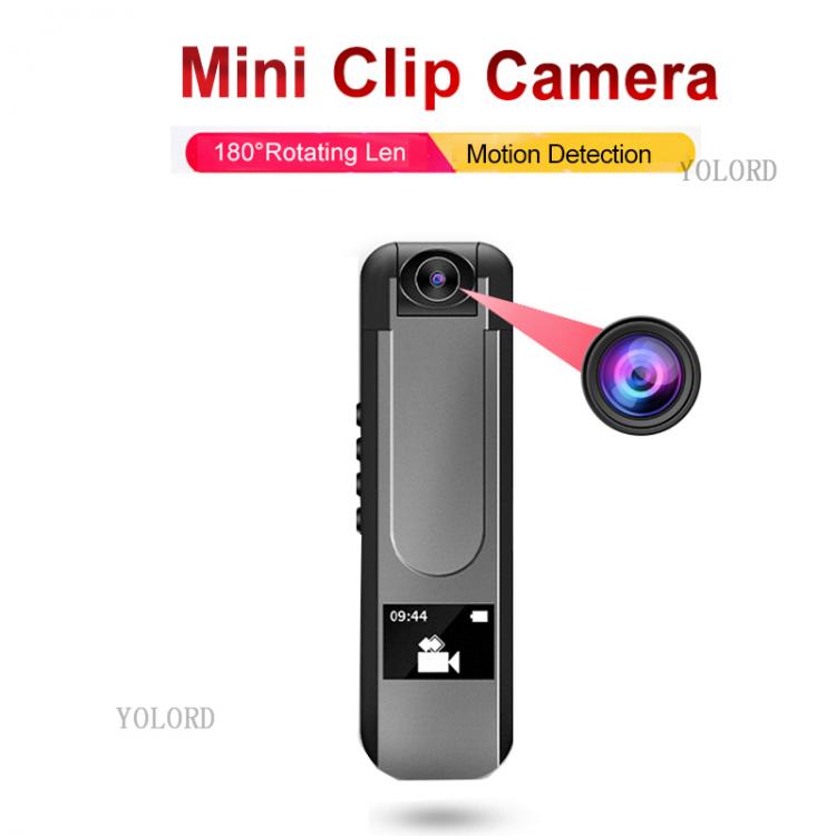 all in one place גאדג'טים Motion Detection Mini Secret Digital Audio Voice Video Recorder Back Clip HD 1080P Camera Body Camcorder With Display Screen