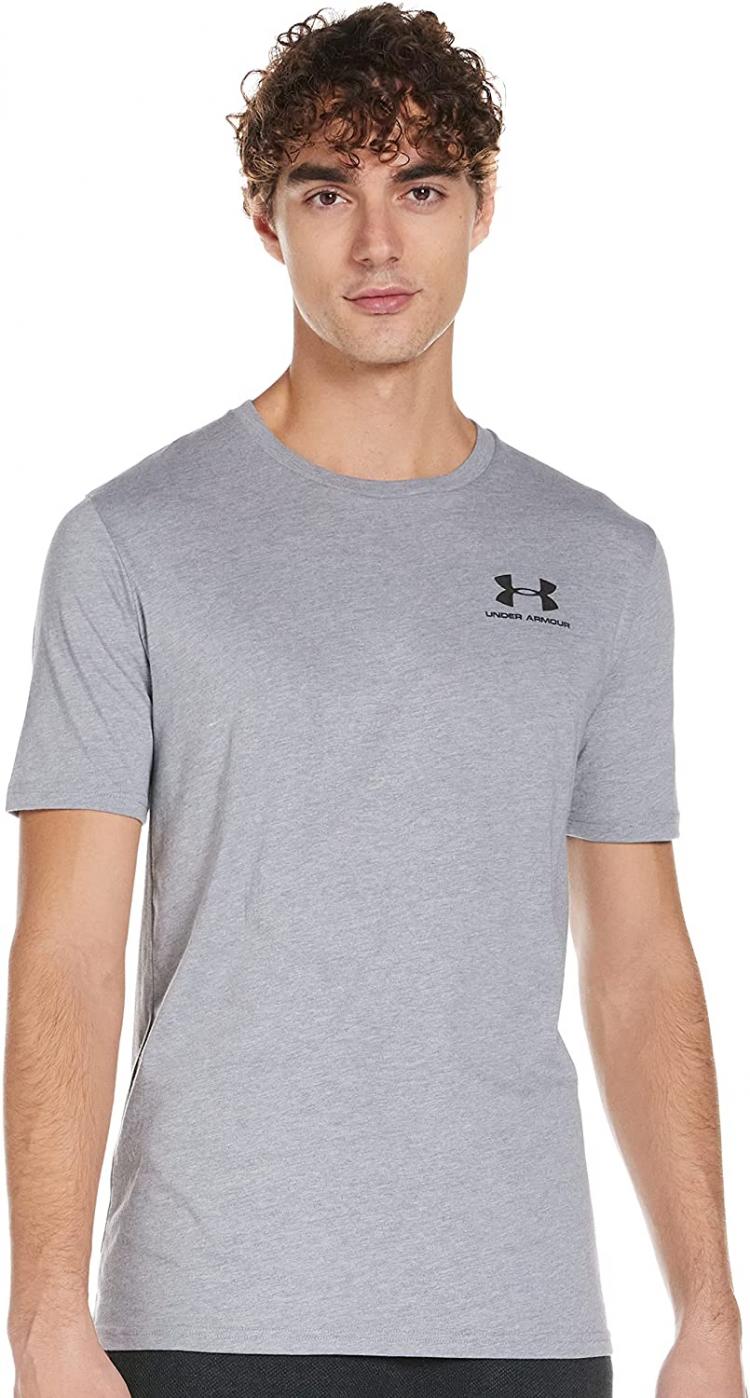 all in one place בגדי גברים Under Armour Men's Sportstyle Left Chest Short Sleeve T-shirt